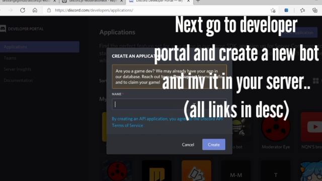 How to make a Basic Moderation bot for discord in 4 mins!! (No Coding!!) смотреть онлайн