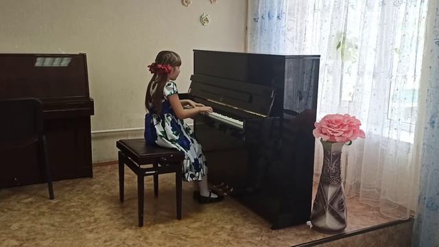 Потëкина Мария-8 лет, МБУ ДО ДШИ г. Строитель. смотреть онлайн