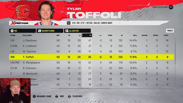 Can TYLER TOFFOLI Help the Calgary Flames Win a Cup?? *NHL 22 Franchise Simulation* смотреть онлайн
