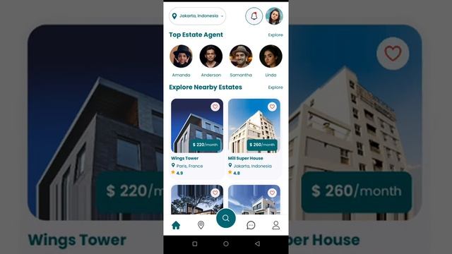 Reala - House Rental App Template UI KIT | React Native смотреть онлайн