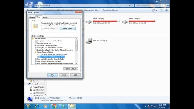 How to hide/unhide files and folder in windows 7 смотреть онлайн
