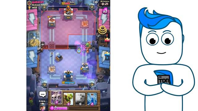 ЛЕГЕНДАРНЫЙ АВТОМОБИЛЬ?! ЧТО?!(анимация)/Clash Royale смотреть онлайн