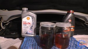 Shell HELIX HX8 5W40 ОБЗОР СРАВНЕНИЕ с Лукойл GENESIS ARMORTECH 5W40