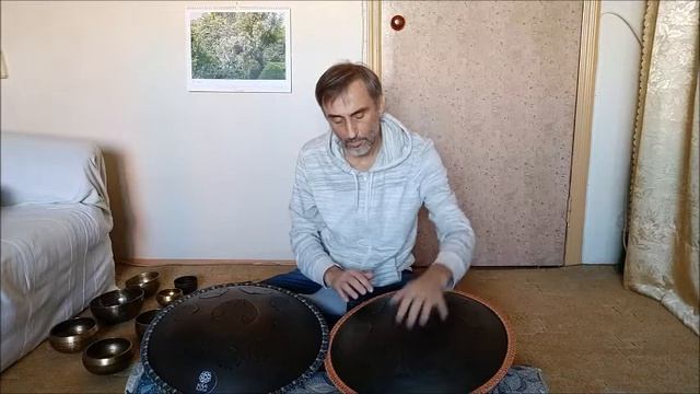 "Гармоничное слияние двух душ". Музыка для медитации смотреть онлайн