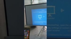 how to connect Mini projector A10 with IOS