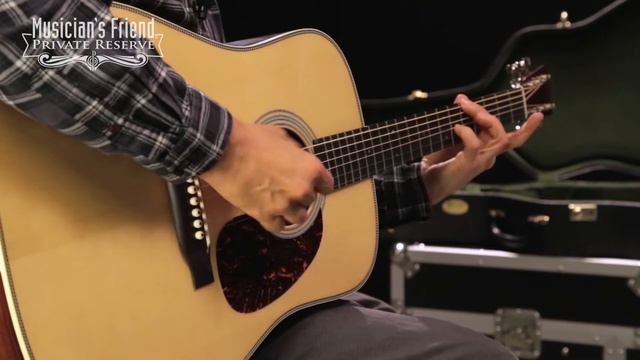 Martin D-28 Authentic Series 1941 with VTS Acoustic Guitar смотреть онлайн