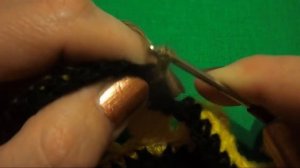 РАЗНОЦВЕТНЫЙ КРУГЛЫЙ КОВРИК (МАНДАЛА) КРЮЧКОМ