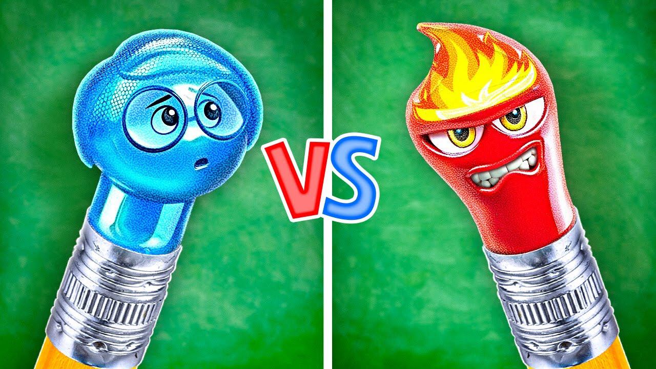 ГОТОВЬТЕСЬ К ШКОЛЕ ✏️✨ ВЕСЕЛЫЕ ИДЕИ И РЕМЕСЛА, КОТОРЫЕ ВАМ ПОНРАВЯТСЯ!