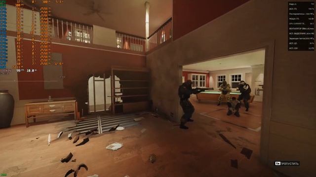 Xeon e5-2689 + rx 580 8gb Tom Clancy's Rainbow Six Siege (Vulkan) смотреть онлайн