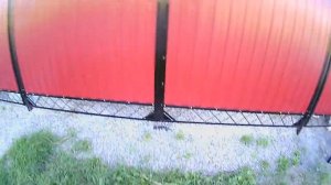 Ворота, калитки и забор из профнастила и уголка!