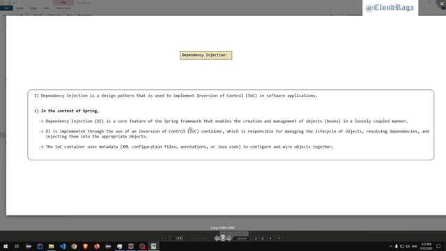 SpringCore-01. Dependency Injection Intro | #cloudraga смотреть онлайн