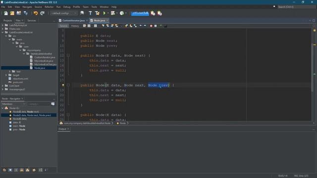 CS162 Java = Modifying Node From LinkedList to DoubleLinkedList = Part 1 смотреть онлайн