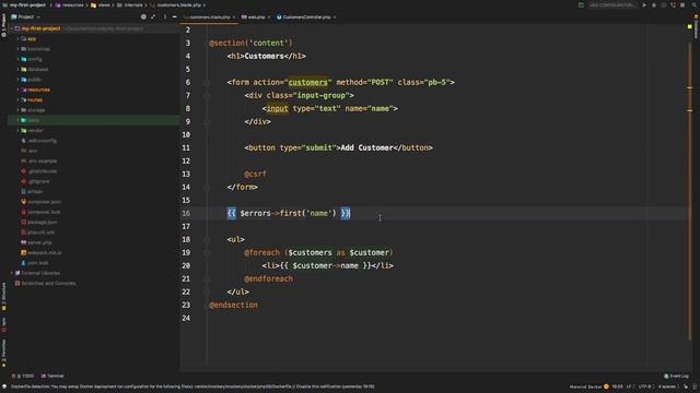 Laravel 5.8 Tutorial From Scratch - e09 - Form Validation смотреть онлайн