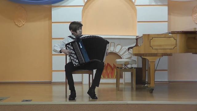 Исп. на народ. инструментах, баян соло, Лукконен Кирилл, НДШИ, Лебедева Л. Г. смотреть онлайн