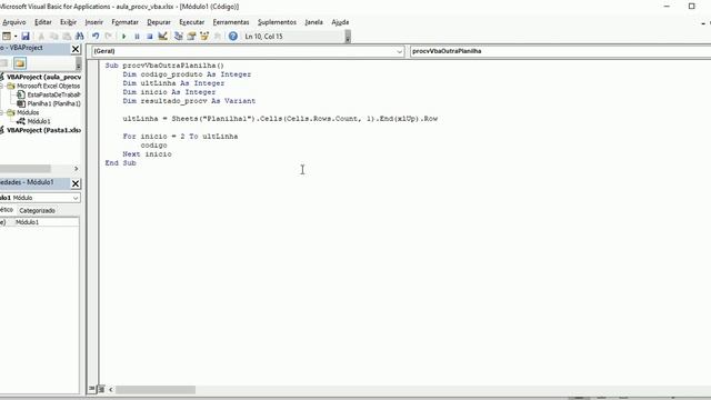 PROCV VBA em outra planilha: Procure valores em outra planilha com o PROCV no VBA. смотреть онлайн