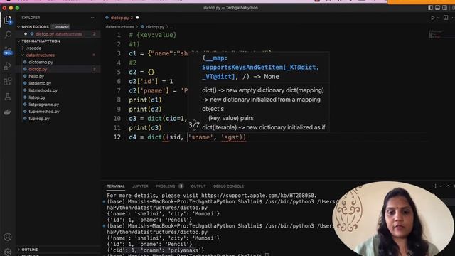 Python 48 - Working On A Dictionary смотреть онлайн