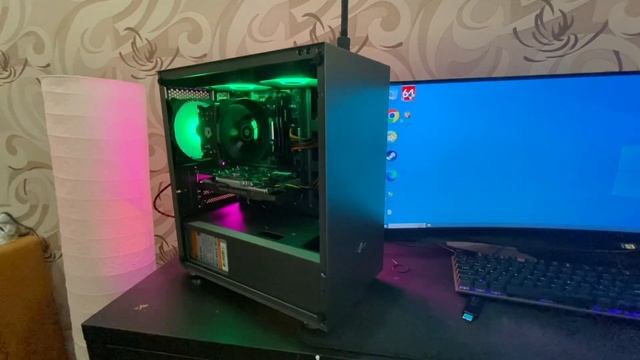 Народный ПК на Ryzen 3 3100 и картой от Inno3D GTX 1650 в корпусе Eiurocase M10 за 38000р. смотреть онлайн