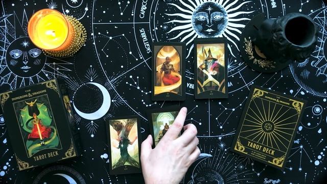 Подземелья и Драконы таро / Dungeons and Dragons tarot / Обзор смотреть онлайн
