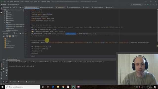 Resume Building Tips with Python WordCloud and Beautiful Soup | #83 смотреть онлайн