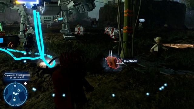 LEGO Star Wars La Saga Skywalker [Modo Libre] Cap 40 - AJAN KLOSS "Camp de la Resistencia" Part 1/2 смотреть онлайн