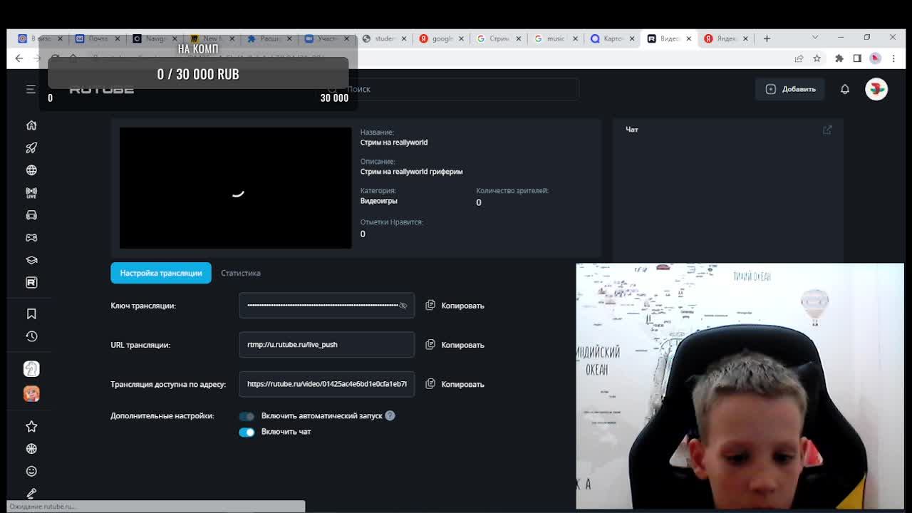 Стрим на Reallyworld