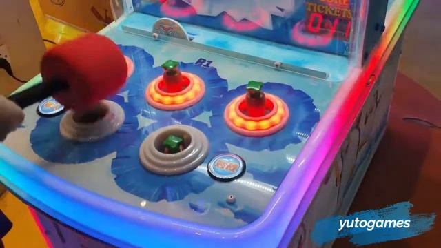 Enguin Challenge Kids Whac-A-Mole|Coin Operated Kids Hammer Arcade Game Machine For Game Center смотреть онлайн