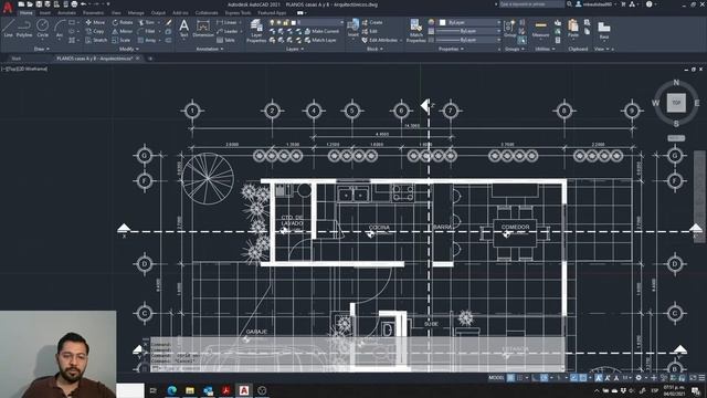 Tutorial AutoCAD cambiar color de fondo | background смотреть онлайн