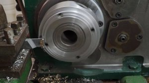 План шайба на токарный станок/ Патрон с конусной посадкой/ Шпиндель с резьбой/1а62г