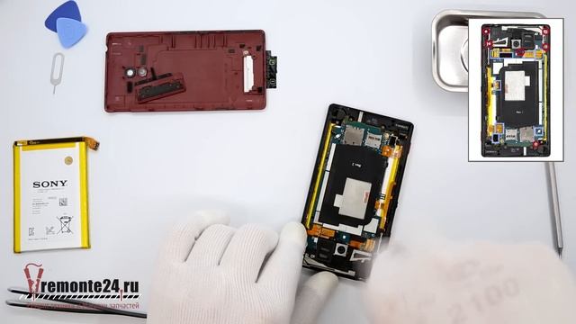 How to replace ? ? ? battery Sony Xperia ZL (C6502, C6503, C6506, L35h) смотреть онлайн