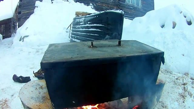 Горячее рыбокопчение, Налим. смотреть онлайн