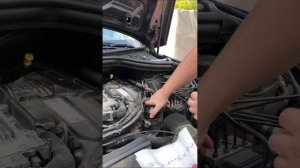 Mercedes-Benz GLE замена масла и фильтра