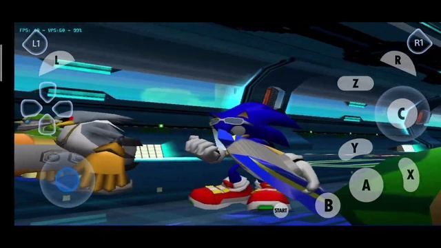 Dolphin mmj 2020 | Setting 60 Fps | Sonic rider Game cube смотреть онлайн