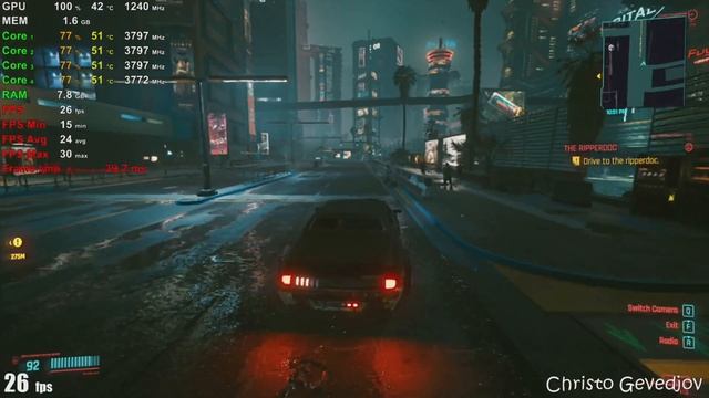 Cyberpunk 2077 - Ryzen 3 3200G Vega 8 & 16GB RAM [Patch 1.05] смотреть онлайн