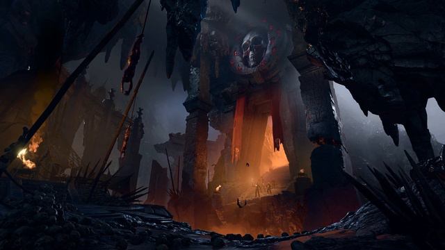 Baldur's Gate 3 Title Screen Music 1 Hour Loop + Ambient Video смотреть онлайн