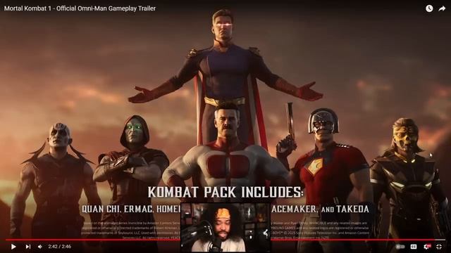 Omniman Has ULTRA INSTINCT! MK1 Trailer Reaction смотреть онлайн