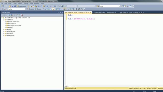 MS SQL 2012 How to Convert Date to Month Name смотреть онлайн