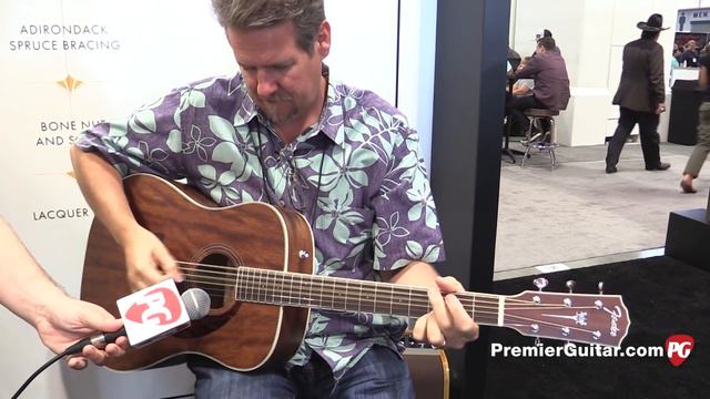 SNAMM '16 - Fender PM-3 Limited Edition Triple-0 Mahogany & PM-1 Dreadnought NE Demos смотреть онлайн