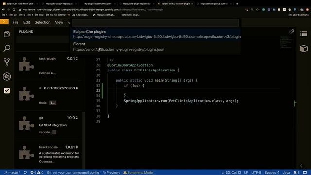 Move your VS Code extension into Eclipse Che смотреть онлайн