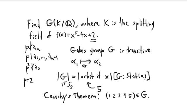 Galois group of x^5-4x+2 смотреть онлайн