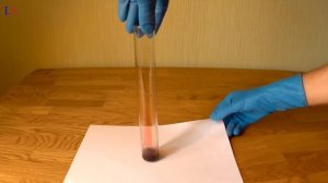 Химический опыт. Марганцовка и Перекись водорода