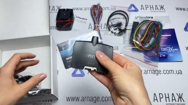 Pandora DX 9X Lora Автосигнализация. Распаковка. смотреть онлайн