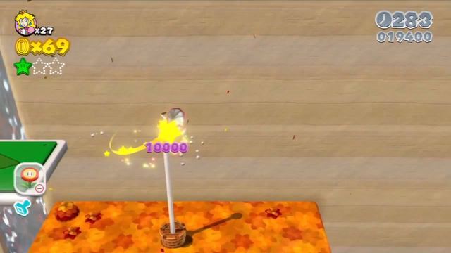 Super Mario 3D World - Part 19: World 3-7 "Switchboard Falls" 100% Walkthrough! смотреть онлайн