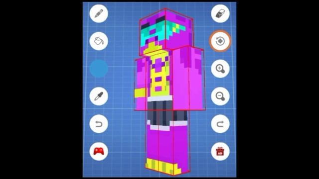 Brawl Stars - Skin Minecraft - Buzz Kaiju смотреть онлайн