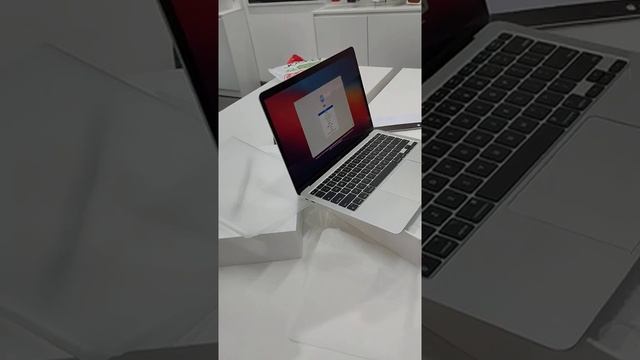 Unboxing Of Apple Macbook Air M1 Chip#apple #applem1chip #laptop
