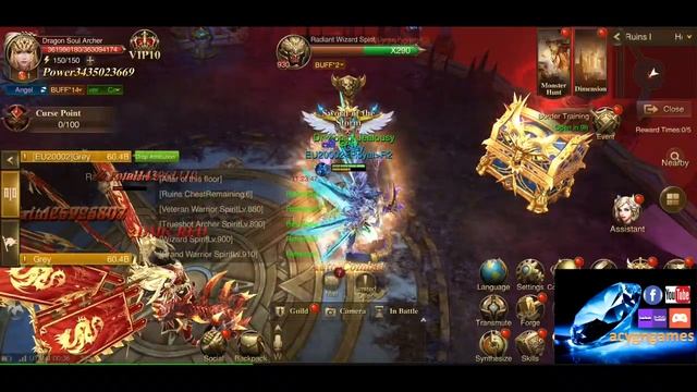 Dragon Storm Fantasy - HOLY WAR RUINS смотреть онлайн