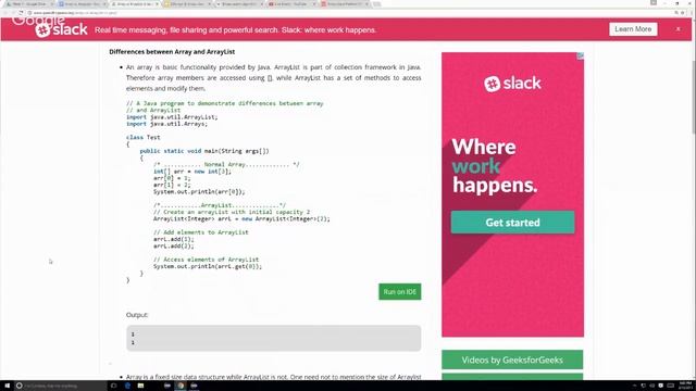 ITC 115 OOP with Java 5pm 2/15/17 Arrays class, [Inheritance] смотреть онлайн