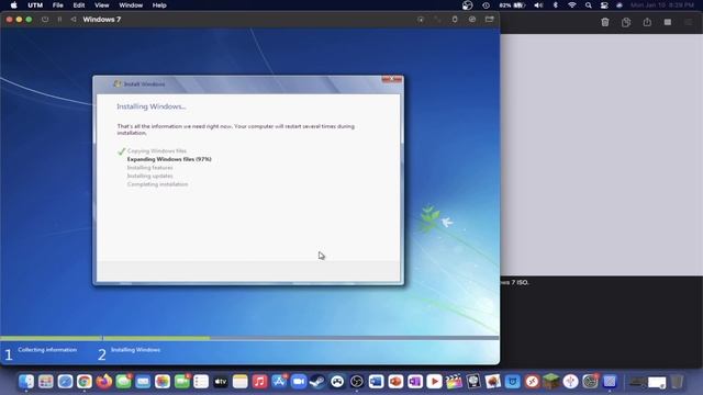 How to Install Windows 7 Ultimate in UTM (M1 Mac) смотреть онлайн