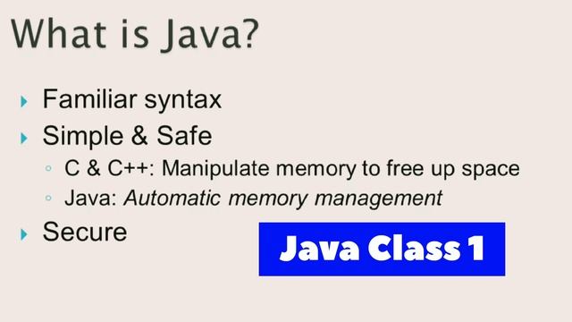 What is Java Class 1 #java #programming #tranding #calsses #onlineclasses #viral смотреть онлайн