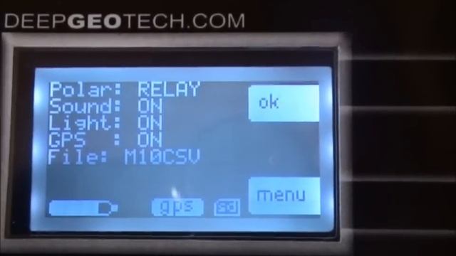 Магнитометр DEEPGEOTECH. Основные настройки.