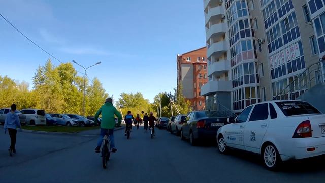 Велопарад в Кургане смотреть онлайн